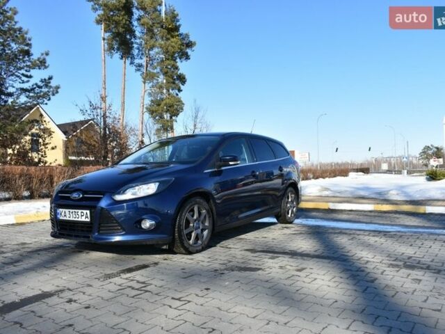 Синий Форд Фокус, объемом двигателя 1.6 л и пробегом 213 тыс. км за 9000 $, фото 1 на Automoto.ua
