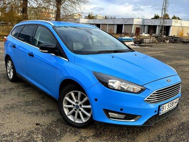 Синій Форд Фокус, об'ємом двигуна 1.5 л та пробігом 221 тис. км за 7700 $, фото 1 на Automoto.ua