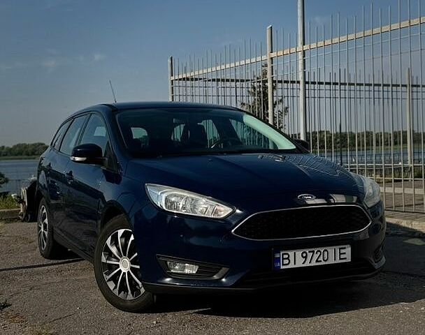 Синій Форд Фокус, об'ємом двигуна 1.5 л та пробігом 257 тис. км за 7399 $, фото 1 на Automoto.ua