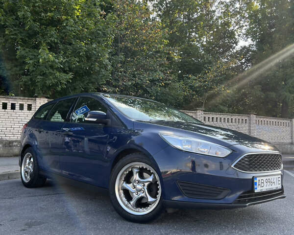 Синий Форд Фокус, объемом двигателя 1.5 л и пробегом 241 тыс. км за 8500 $, фото 1 на Automoto.ua