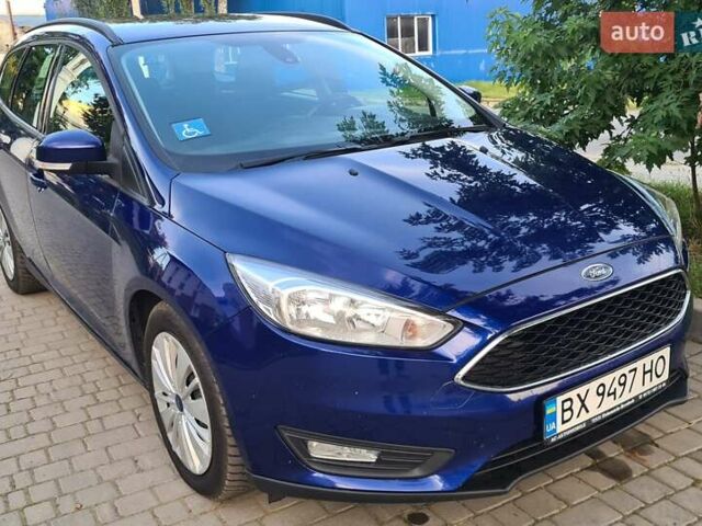 Синій Форд Фокус, об'ємом двигуна 1.5 л та пробігом 160 тис. км за 10137 $, фото 1 на Automoto.ua