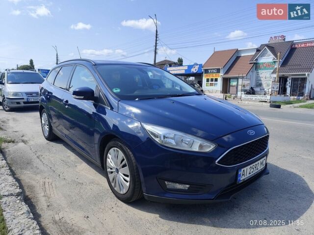 Синий Форд Фокус, объемом двигателя 1.5 л и пробегом 268 тыс. км за 7700 $, фото 1 на Automoto.ua