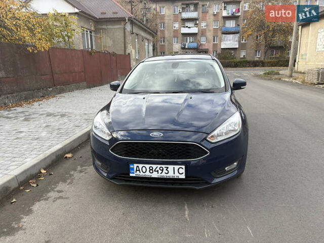 Синий Форд Фокус, объемом двигателя 1.5 л и пробегом 165 тыс. км за 9300 $, фото 1 на Automoto.ua