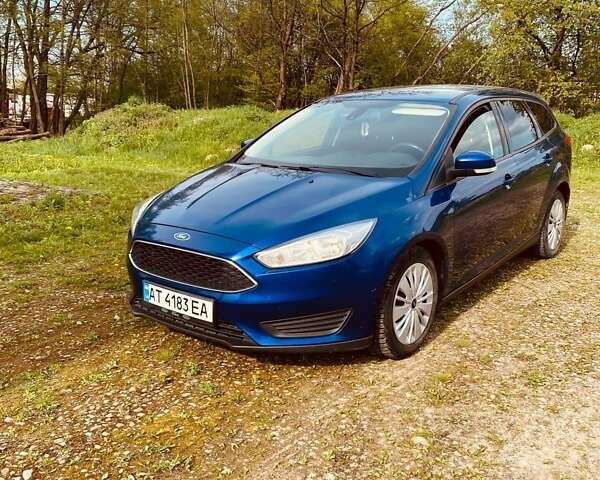 Синий Форд Фокус, объемом двигателя 1.5 л и пробегом 164 тыс. км за 9300 $, фото 1 на Automoto.ua