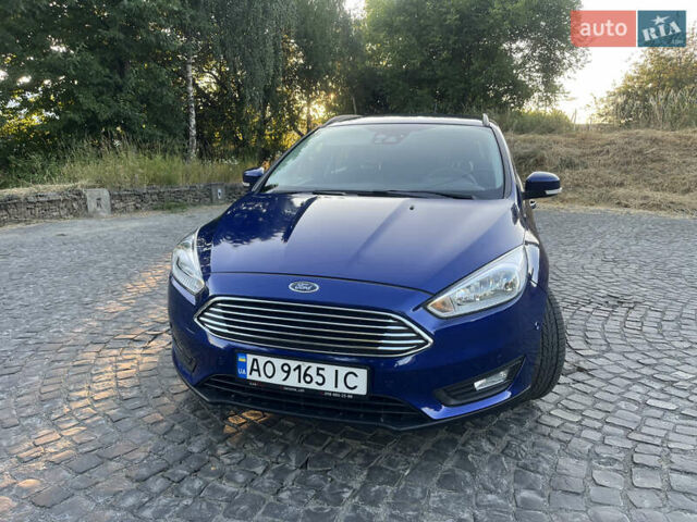 Синий Форд Фокус, объемом двигателя 1.5 л и пробегом 50 тыс. км за 10500 $, фото 1 на Automoto.ua