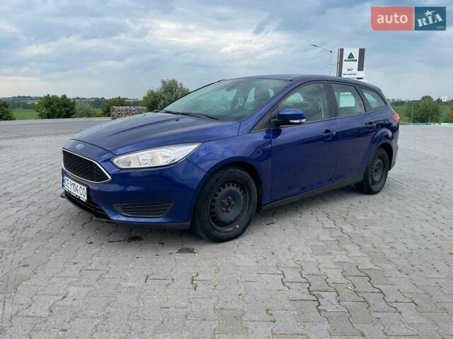 Синій Форд Фокус, об'ємом двигуна 1.5 л та пробігом 249 тис. км за 7500 $, фото 1 на Automoto.ua
