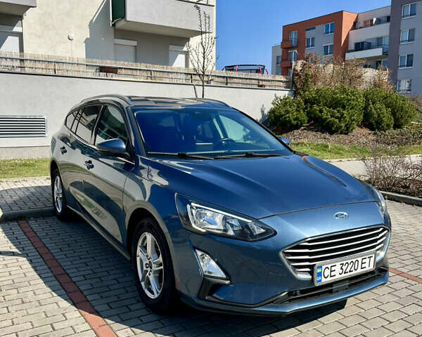 Синий Форд Фокус, объемом двигателя 1.5 л и пробегом 220 тыс. км за 14300 $, фото 1 на Automoto.ua