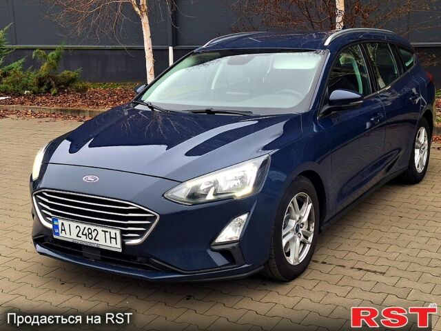 Синий Форд Фокус, объемом двигателя 1.5 л и пробегом 221 тыс. км за 14700 $, фото 1 на Automoto.ua