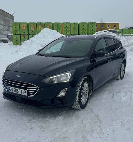 Синий Форд Фокус, объемом двигателя 1.5 л и пробегом 146 тыс. км за 14300 $, фото 1 на Automoto.ua