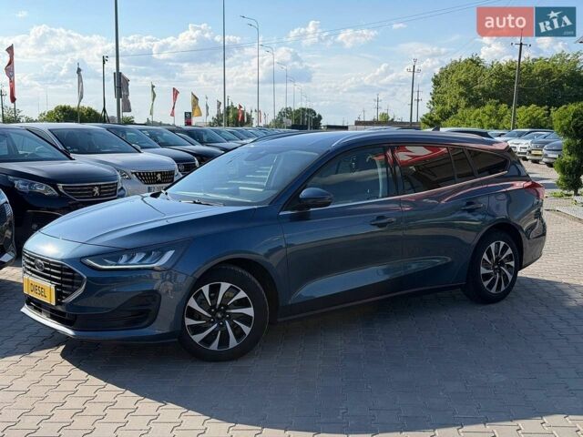Синий Форд Фокус, объемом двигателя 1.5 л и пробегом 126 тыс. км за 16300 $, фото 1 на Automoto.ua