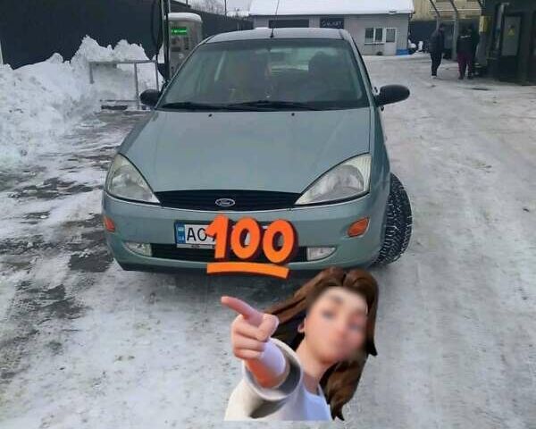 Зеленый Форд Фокус, объемом двигателя 1.6 л и пробегом 250 тыс. км за 2350 $, фото 1 на Automoto.ua