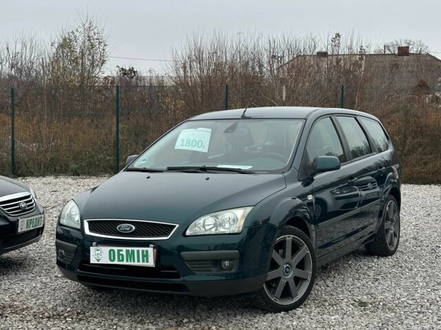 Зеленый Форд Фокус, объемом двигателя 1.6 л и пробегом 222 тыс. км за 5700 $, фото 1 на Automoto.ua