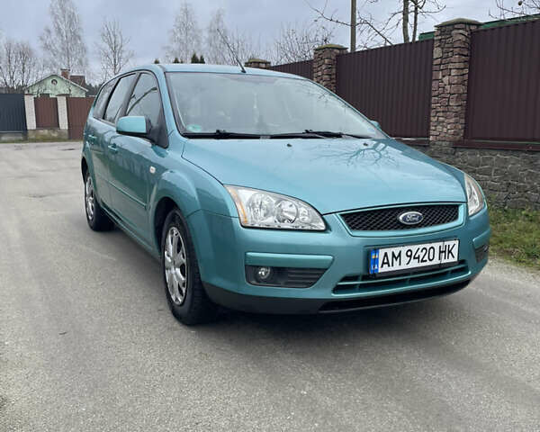Зеленый Форд Фокус, объемом двигателя 1.4 л и пробегом 113 тыс. км за 4500 $, фото 1 на Automoto.ua