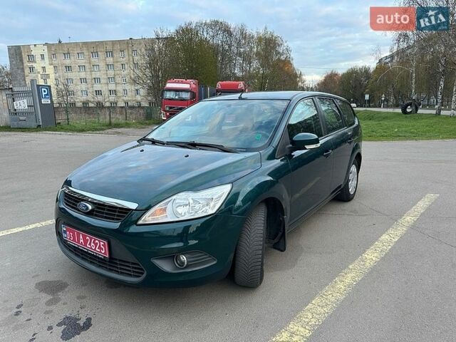 Зеленый Форд Фокус, объемом двигателя 1.6 л и пробегом 224 тыс. км за 5650 $, фото 1 на Automoto.ua