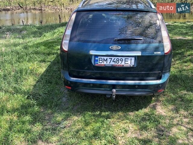 Зеленый Форд Фокус, объемом двигателя 2 л и пробегом 263 тыс. км за 5200 $, фото 1 на Automoto.ua