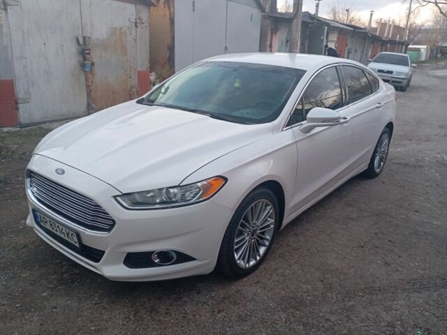 Белый Форд Фьюжн, объемом двигателя 2 л и пробегом 163 тыс. км за 10700 $, фото 1 на Automoto.ua