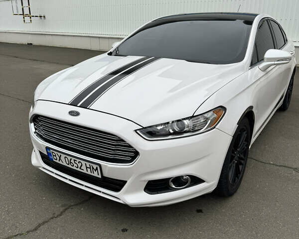 Белый Форд Фьюжн, объемом двигателя 2 л и пробегом 217 тыс. км за 9000 $, фото 1 на Automoto.ua