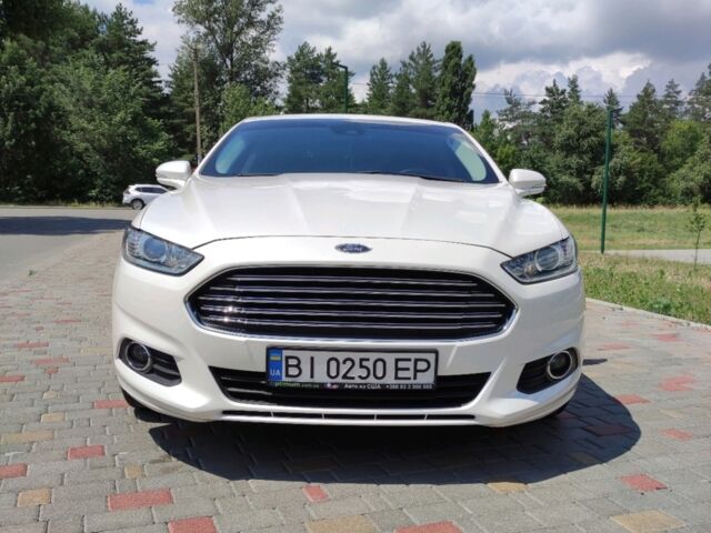 Белый Форд Фьюжн, объемом двигателя 1.5 л и пробегом 96 тыс. км за 11000 $, фото 1 на Automoto.ua