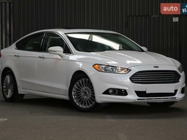 Белый Форд Фьюжн, объемом двигателя 2 л и пробегом 157 тыс. км за 11300 $, фото 1 на Automoto.ua