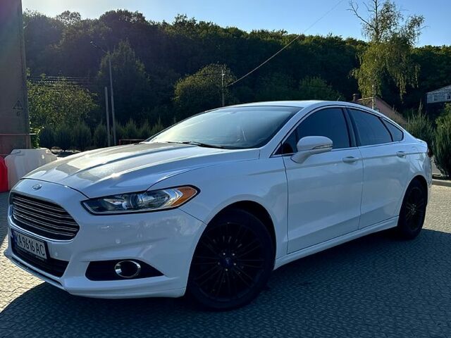 Форд Фьюжн 2015 в Полтаве на Automoto.ua Белый Форд Фьюжн, объемом двигателя 1.5 л и пробегом 143 тыс. км за 9500 $, фото 1 на Automoto.ua