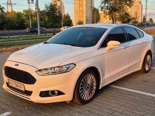 Белый Форд Фьюжн, объемом двигателя 2 л и пробегом 197 тыс. км за 11500 $, фото 1 на Automoto.ua