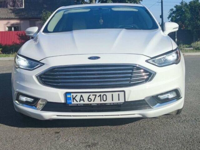 Белый Форд Фьюжн, объемом двигателя 2 л и пробегом 127 тыс. км за 17700 $, фото 1 на Automoto.ua