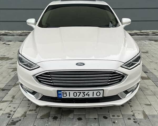 Белый Форд Фьюжн, объемом двигателя 2 л и пробегом 133 тыс. км за 14000 $, фото 1 на Automoto.ua