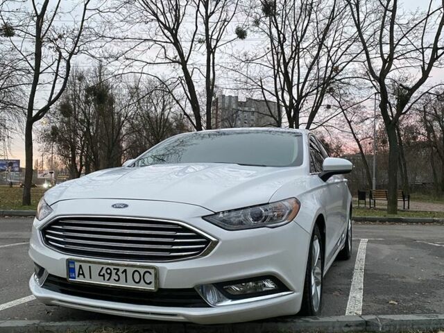 Белый Форд Фьюжн, объемом двигателя 2.5 л и пробегом 63 тыс. км за 15400 $, фото 1 на Automoto.ua