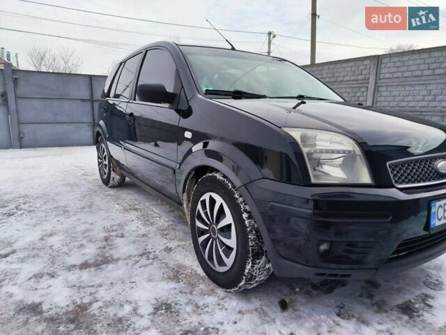 Черный Форд Фьюжн, объемом двигателя 1.4 л и пробегом 215 тыс. км за 4950 $, фото 1 на Automoto.ua