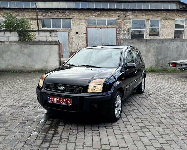 Форд Фьюжн 2008 в Луцке на Automoto.ua Черный Форд Фьюжн, объемом двигателя 1.4 л и пробегом 134 тыс. км за 5500 $, фото 1 на Automoto.ua