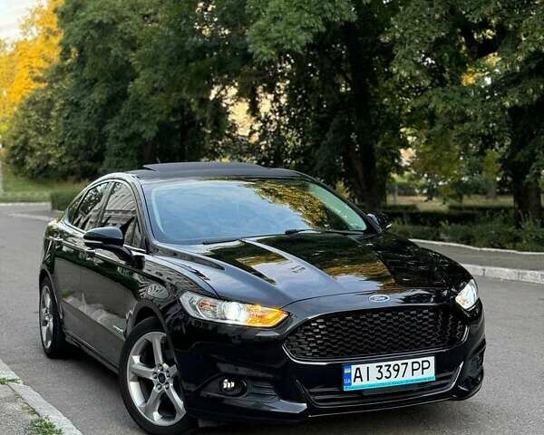 Форд Фьюжн 2012 в Белой Церкве на Automoto.ua Черный Форд Фьюжн, объемом двигателя 2 л и пробегом 185 тыс. км за 11600 $, фото 1 на Automoto.ua