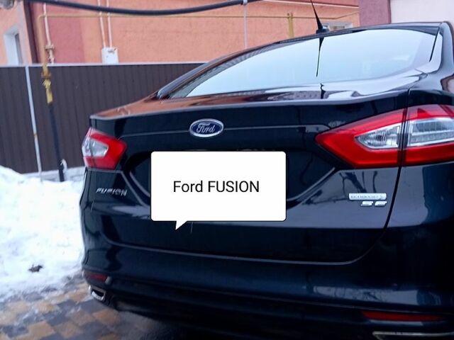 Черный Форд Фьюжн, объемом двигателя 20 л и пробегом 206 тыс. км за 10500 $, фото 1 на Automoto.ua