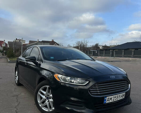 Черный Форд Фьюжн, объемом двигателя 2.5 л и пробегом 223 тыс. км за 8400 $, фото 1 на Automoto.ua