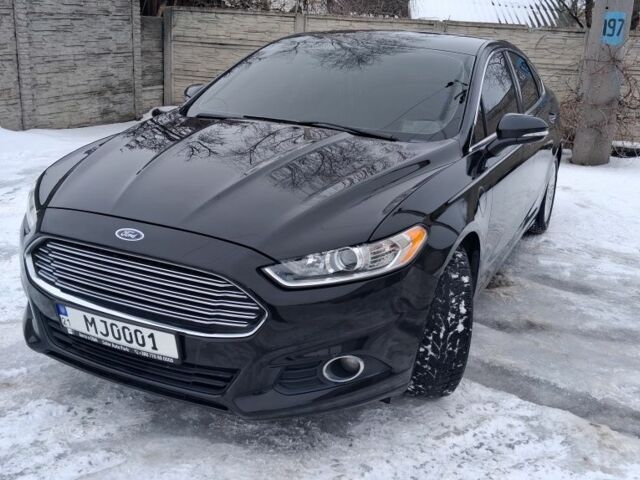 Черный Форд Фьюжн, объемом двигателя 2 л и пробегом 173 тыс. км за 12800 $, фото 1 на Automoto.ua