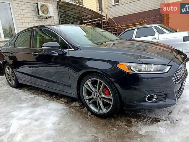 Черный Форд Фьюжн, объемом двигателя 2 л и пробегом 28 тыс. км за 10500 $, фото 1 на Automoto.ua