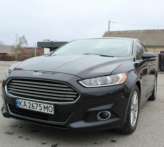 Черный Форд Фьюжн, объемом двигателя 2 л и пробегом 176 тыс. км за 9700 $, фото 1 на Automoto.ua