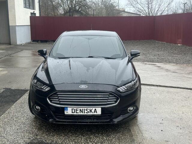 Черный Форд Фьюжн, объемом двигателя 2.5 л и пробегом 240 тыс. км за 8900 $, фото 1 на Automoto.ua