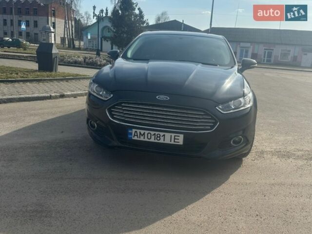 Черный Форд Фьюжн, объемом двигателя 2 л и пробегом 196 тыс. км за 10500 $, фото 1 на Automoto.ua