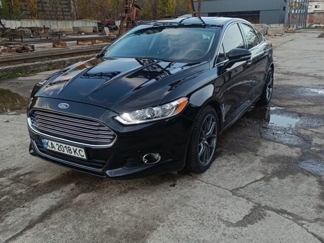 Черный Форд Фьюжн, объемом двигателя 1.6 л и пробегом 183 тыс. км за 8200 $, фото 1 на Automoto.ua