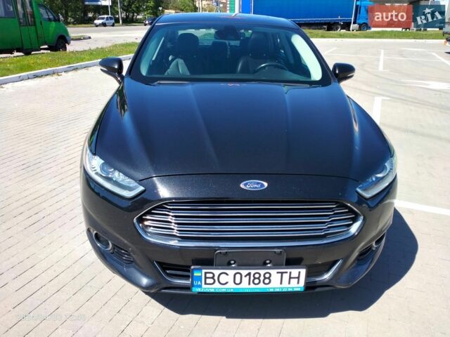 Черный Форд Фьюжн, объемом двигателя 2 л и пробегом 225 тыс. км за 10500 $, фото 1 на Automoto.ua