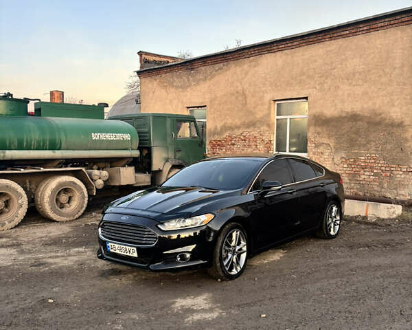 Черный Форд Фьюжн, объемом двигателя 2 л и пробегом 210 тыс. км за 9500 $, фото 1 на Automoto.ua