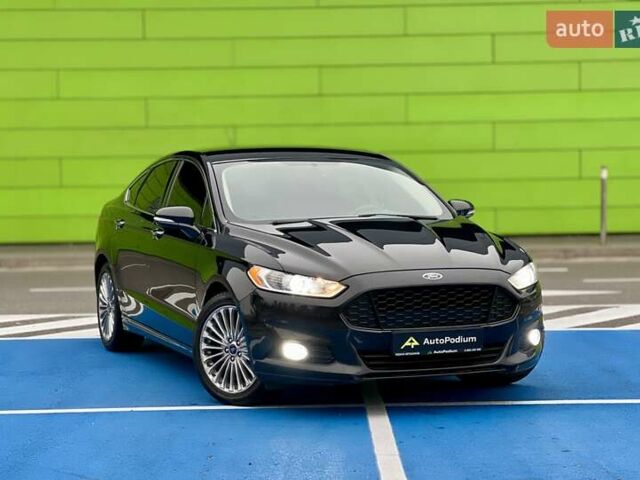 Черный Форд Фьюжн, объемом двигателя 2 л и пробегом 218 тыс. км за 11999 $, фото 1 на Automoto.ua