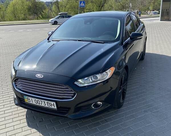 Черный Форд Фьюжн, объемом двигателя 2 л и пробегом 163 тыс. км за 10900 $, фото 1 на Automoto.ua