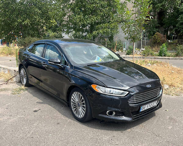 Черный Форд Фьюжн, объемом двигателя 2 л и пробегом 285 тыс. км за 6500 $, фото 1 на Automoto.ua