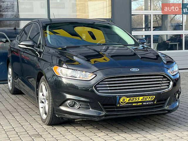 Черный Форд Фьюжн, объемом двигателя 1.5 л и пробегом 147 тыс. км за 10700 $, фото 1 на Automoto.ua