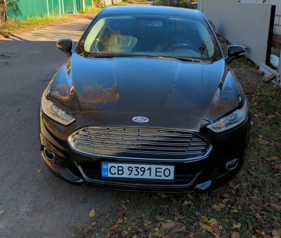 Форд Фьюжн 2014 в Чернигове на Automoto.ua Черный Форд Фьюжн, объемом двигателя 2 л и пробегом 214 тыс. км за 8900 $, фото 1 на Automoto.ua