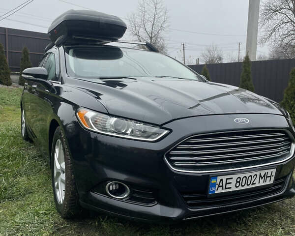 Черный Форд Фьюжн, объемом двигателя 2.5 л и пробегом 153 тыс. км за 9599 $, фото 1 на Automoto.ua