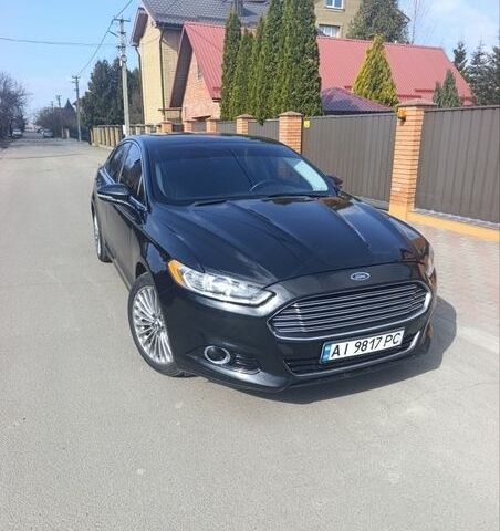 Черный Форд Фьюжн, объемом двигателя 2 л и пробегом 272 тыс. км за 9900 $, фото 1 на Automoto.ua