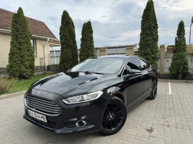 Черный Форд Фьюжн, объемом двигателя 1.5 л и пробегом 140 тыс. км за 8900 $, фото 1 на Automoto.ua