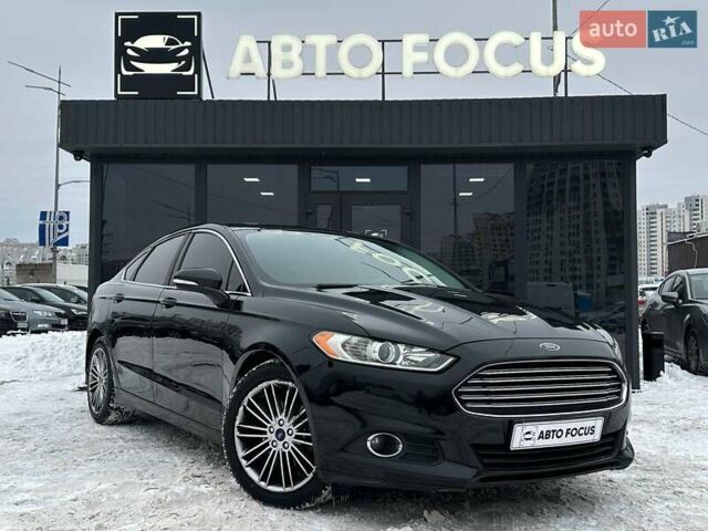 Черный Форд Фьюжн, объемом двигателя 2 л и пробегом 211 тыс. км за 9990 $, фото 1 на Automoto.ua